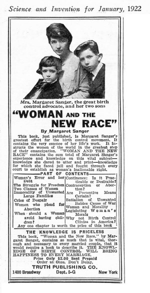 Margaret Sanger - Woman and The New Race