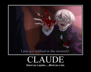 Black Butler Claude Faustus Quotes