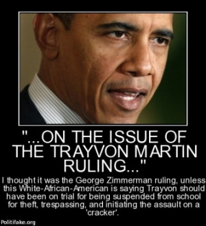 on the issue of the Trayvon Martin ruling...