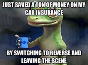 Funny car insurance meme