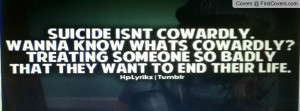 facebook cover suicide cover