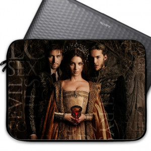 Reign Season1 Mary Bash and Francis with Quote Laptop Sleeve