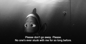 boyfriend cute adorable quote Black and White life disney sad quotes ...