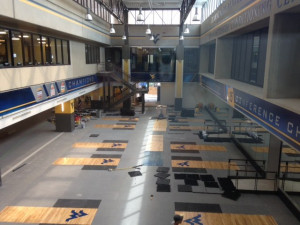 WVU Weight Room Renovation Presses Forward