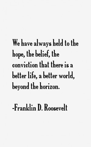 Franklin D. Roosevelt Quotes & Sayings
