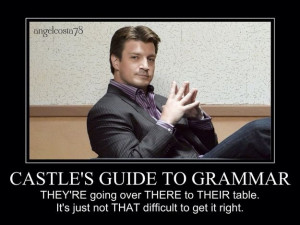 Helpful Grammar Tips From Richard Castle