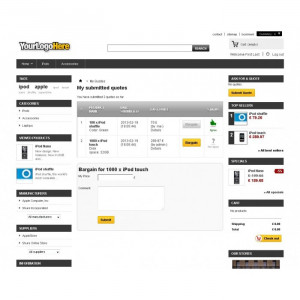 Module Ask for a Quote module for PrestaShop (devis)