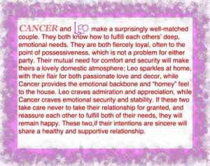 libra cancer relationship compatibility both libra and cancer share ...