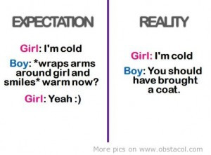 Expectation And Reality - Funny Quotes