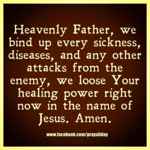 Loose your healing power...