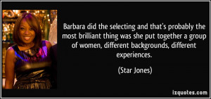 More Star Jones Quotes