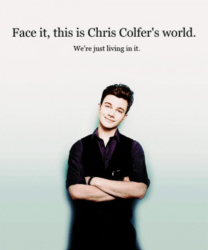 Chris Colfer chris colfer;