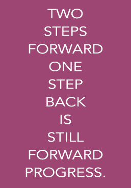 Responses to “Two steps forward, one step back.”
