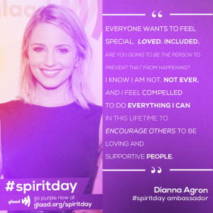 ... people to share an image of Agron’s inspirational quotes