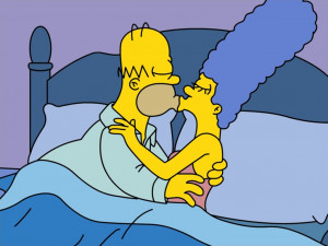 Download Simpsons Family wallpaper, 'the simpsons love'.
