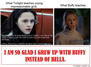 am so glad I grew up with Buffy - harry-potter-vs-twilight Photo