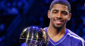 kyrie irving on all star weekend and winning the 3pt contest