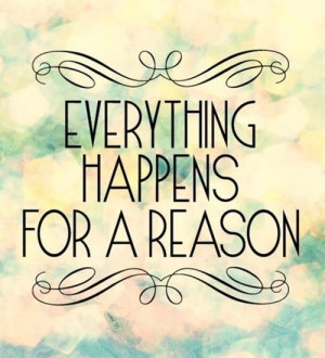 Everything happens ...
