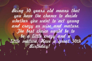 30th Birthday Quotes for Son