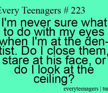 ceiling, dentist, lmao, quotes, teenager post, teenagers, true, tumblr ...