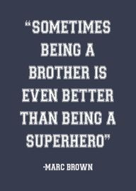 Big brother superhero