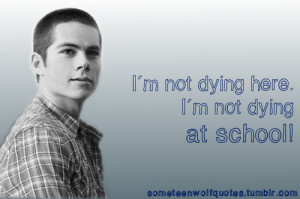 Stiles Stilinski, Night School (1.7)