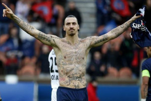 To put it into one word, Zlatan Ibrahimovic is god. A footballing god ...