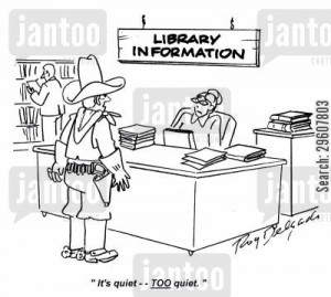 Cartoon Information Desk