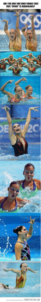 Funny photos funny synchronized swimming girls