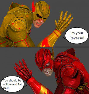 Injustice: Professor Zoom vs The Flash by xXTrettaXx