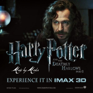 ... Harry Potter and the Deathly Hallows : Sirius Black Fanmade Poster