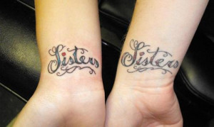 Twin Sister Tattoos Twin sisters