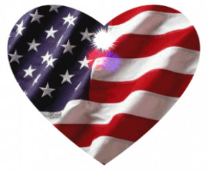4th of July Heart