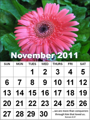 To download and print this Free Christian Monthly Calendar 2011 ...