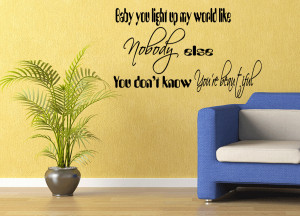 Song Quote Wall Sticker | eBay