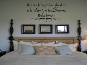 ... Eleanor Roosevelt Quote Wall Decal Wall Words Wall Tattoo Vinyl Decal