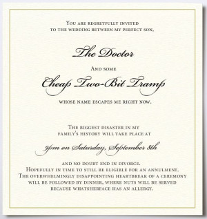 ... of people is illegal!: Wedding Invitation Gone Horribly Wrong... LMAO