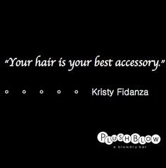 your hair is your best accessory