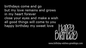 happy birthday to my prince happy birthday poems for your boyfriend ...