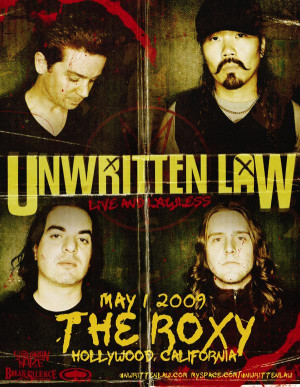 Unwritten Law to Play the Roxy