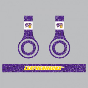 Western Illinois Skins for Beats Solo HD Headphones – Set of 3 ...