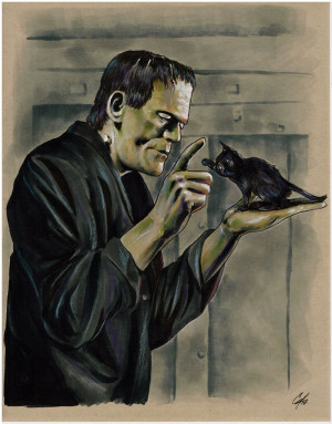Frankenstein by Cat Staggs: Adorable Monstruo, Frankenstein Monsters ...