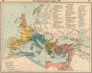 ... like Tunisia and Egypt could ever be part of a revived roman empire