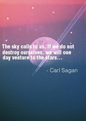 Carl sagan quotes on sky stars