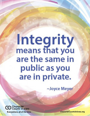 Quotes About Character And Integrity
