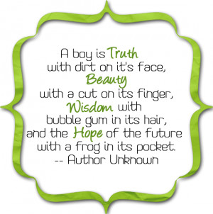truth with dirt on its face, beauty with a cut on its finger, wisdom ...