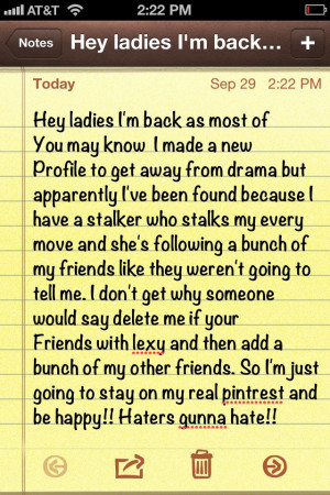 Over the drama leave me alone!!