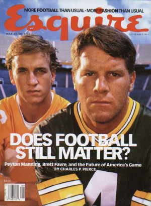 Your thoughts? On the hair or Favre's retirement.