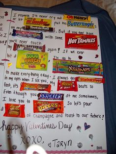 Part 2 of Candy Card... I promise I'll never let OH HENRY or MR ...