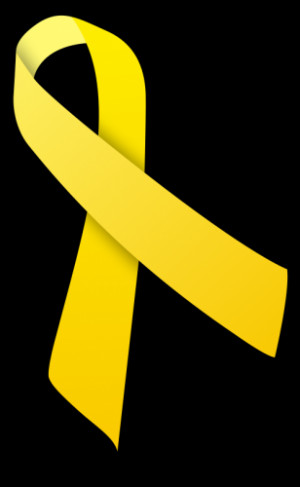 The yellow ribbon represents:
